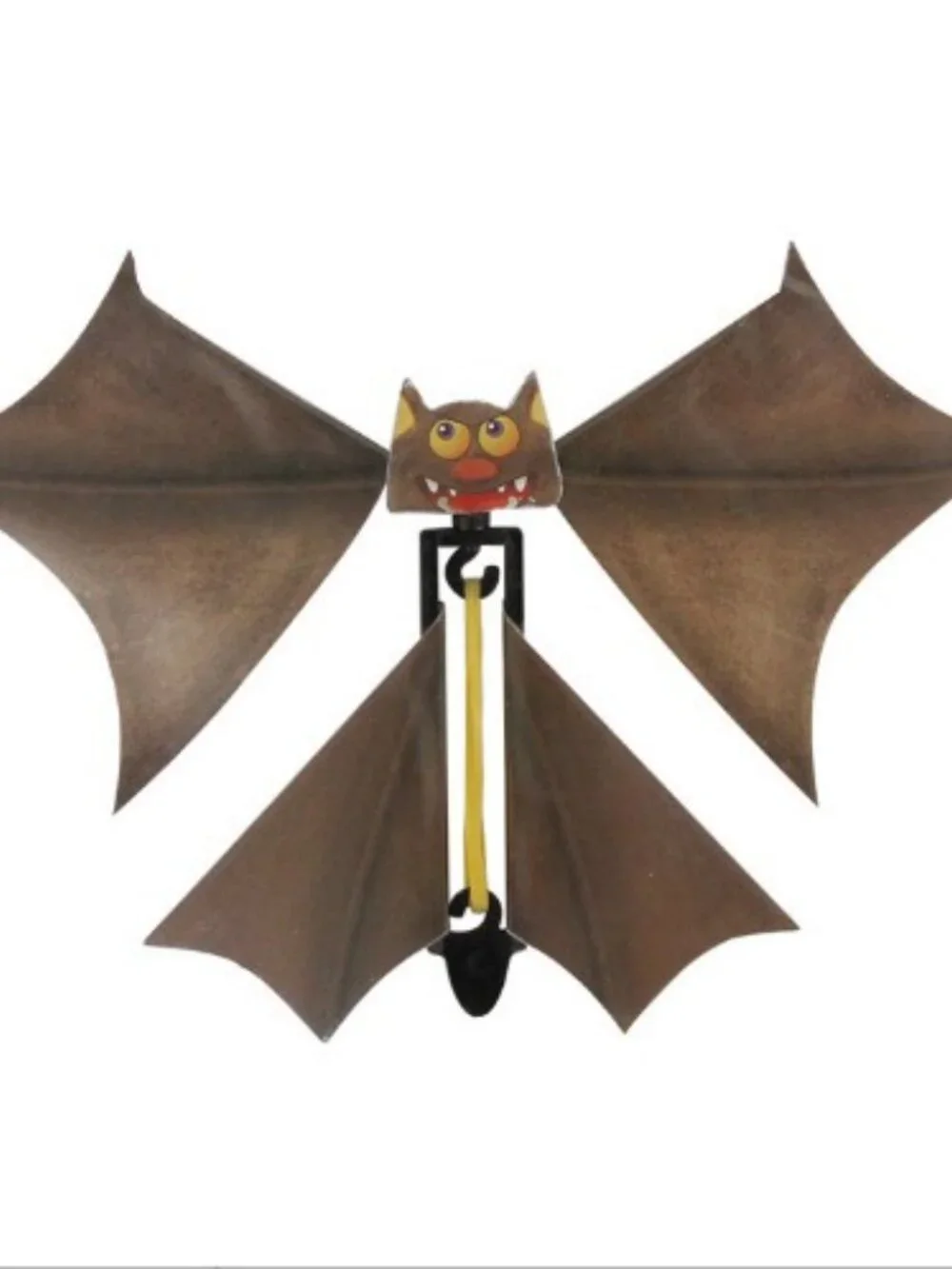 10Pcs Magic Flying Bat Rubber Band Powered Toy Halloween Prank Party Favor